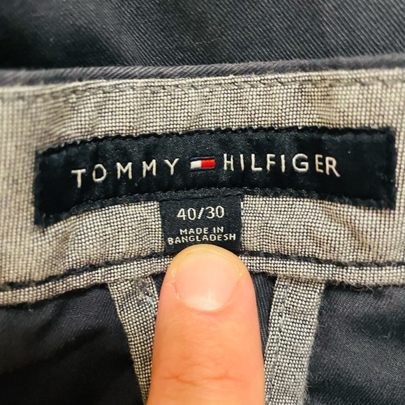 Tommy Hilfiger Dark Blue Chinos - Picture 2 of 6